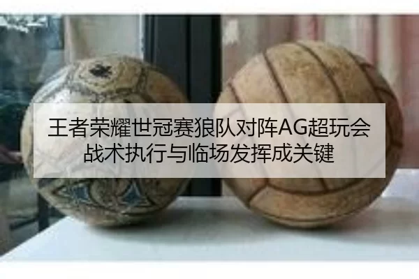 王者荣耀世冠赛狼队对阵AG超玩会 战术执行与临场发挥成关键