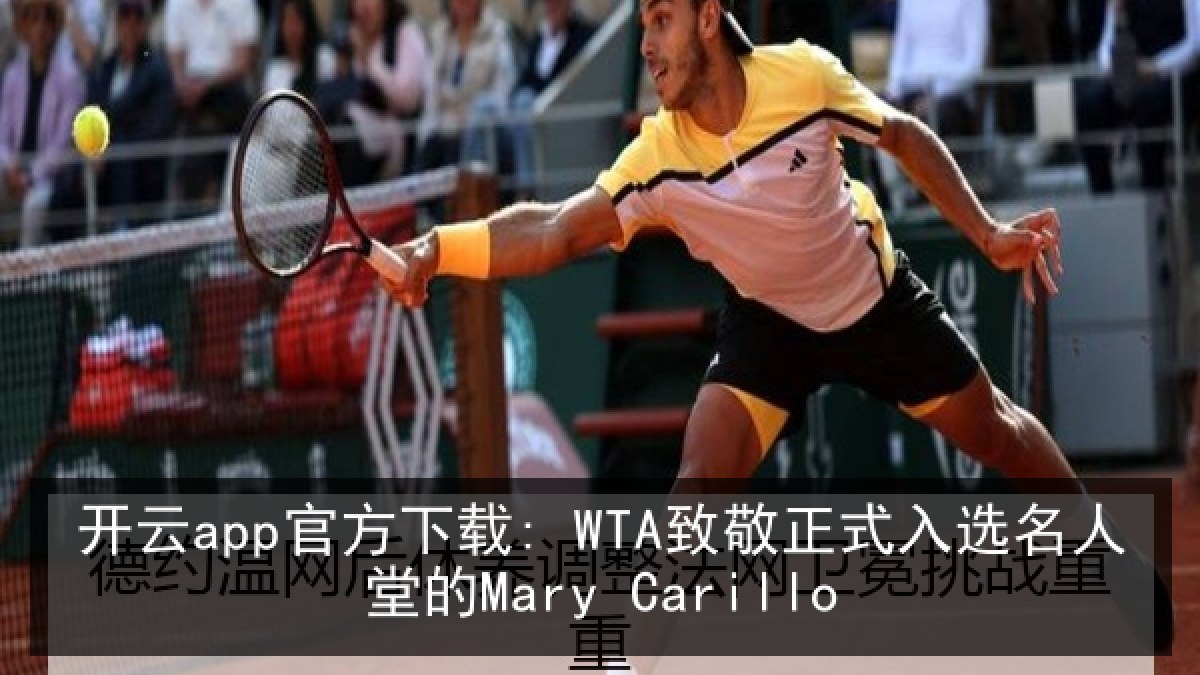 开云app官方下载: WTA致敬正式入选名人堂的Mary Carillo